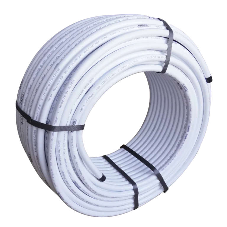 Warm-Flo white pert pipe.