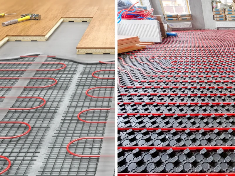 Electric vs water underfloor heating: which is right for your project?